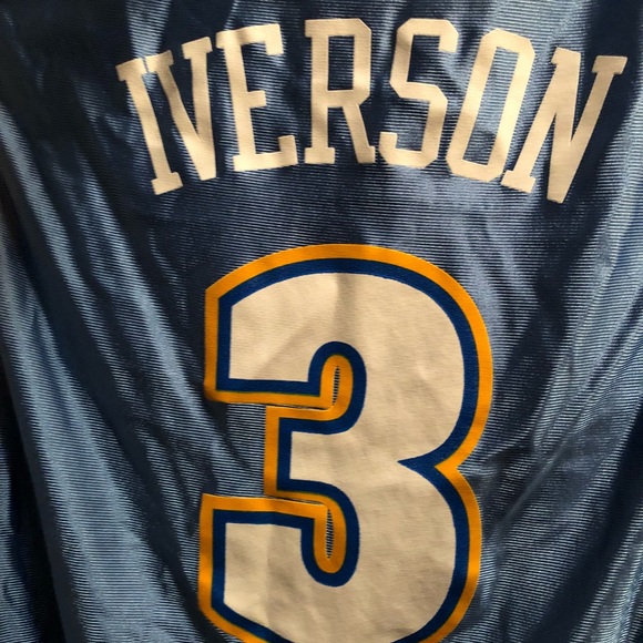 Vintage Allen Iverson Denver Nuggets Jersey - Picture 4 of 4